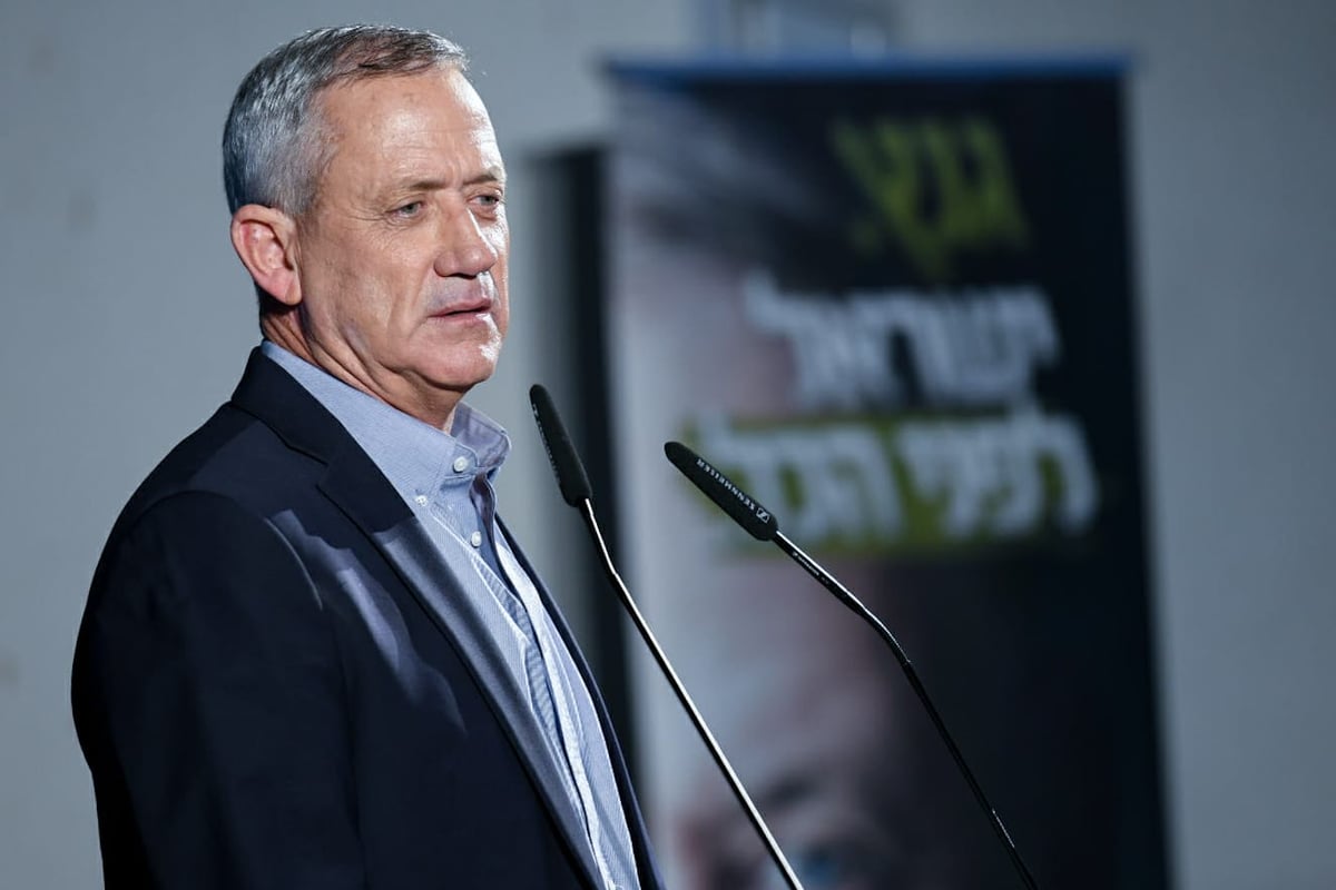 בני גנץ: "נתניהו משתמש בקודש הקודשים הביטחוני לצורכי קמפיין"