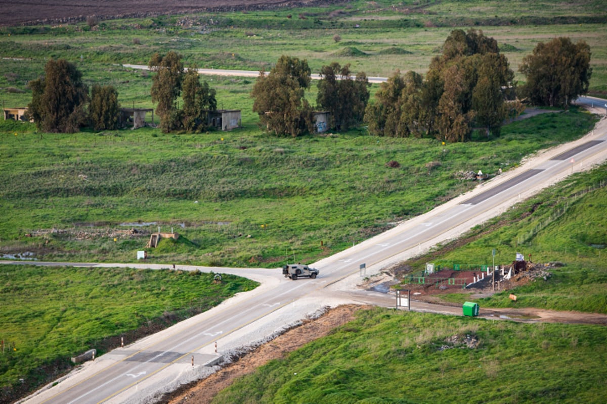 נופים מרהיבים מרמת הגולן וגבול הצפון