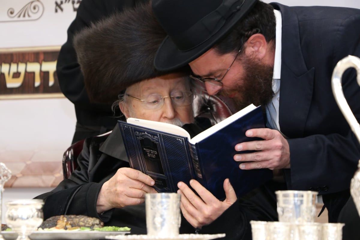 שמחת נכד האדמו"ר בהתנחלות החרדית