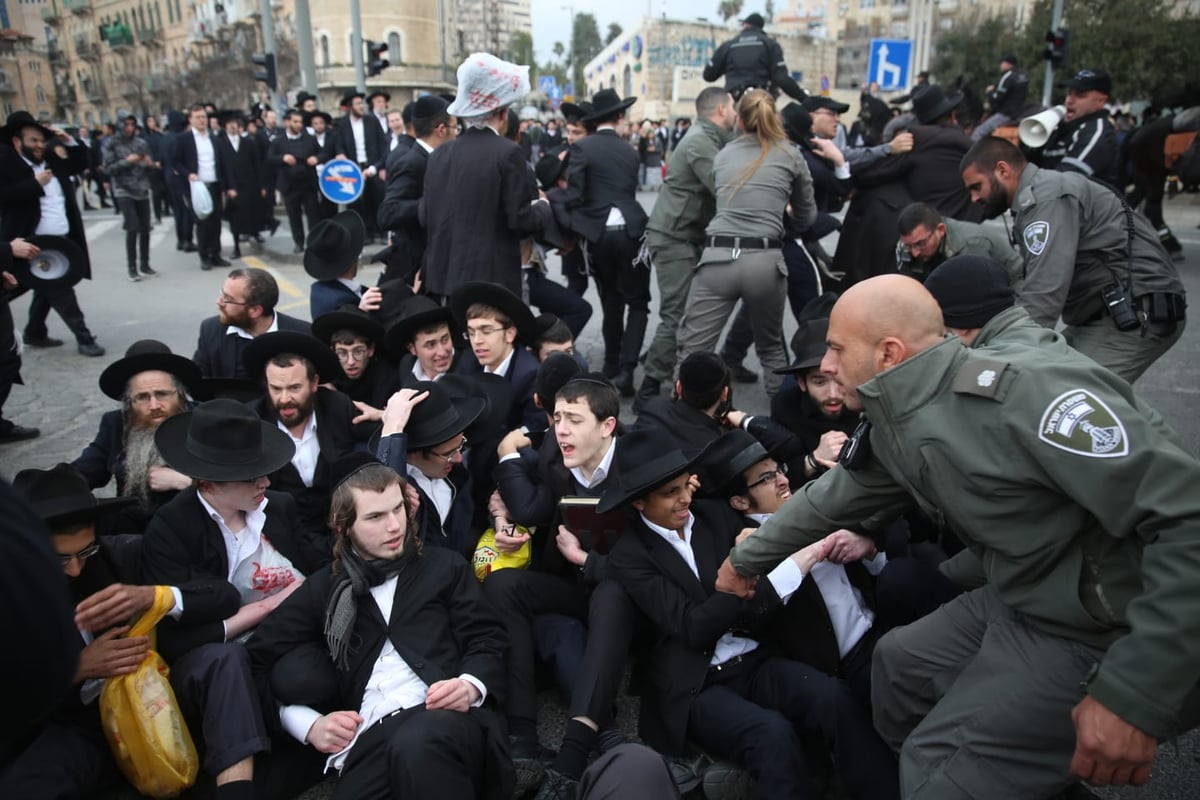 הפגנת 'הפלג': המשטרה נקטה ביד קשה