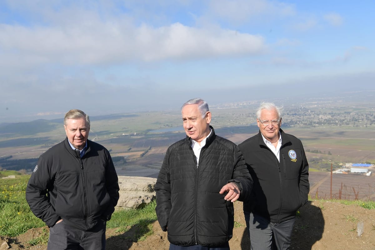 הסנאטור: אפעל להכרת ארה"ב ברמת הגולן