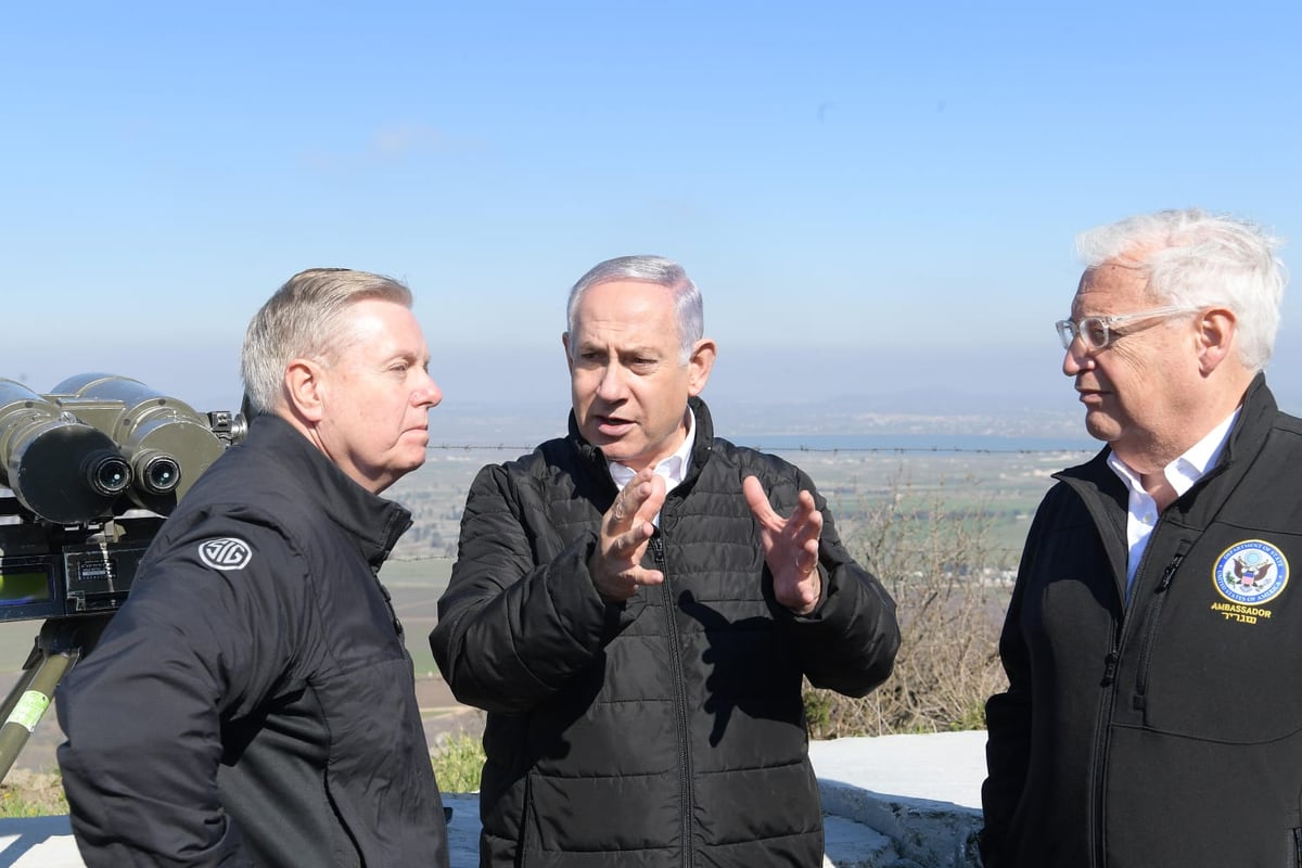 הסנאטור: אפעל להכרת ארה"ב ברמת הגולן