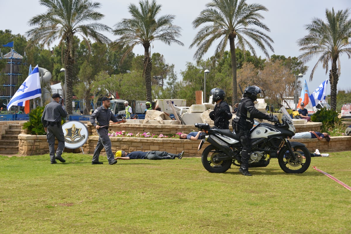 סוסים ומסוקים: כך נערכת ישראל ל'צונאמי'