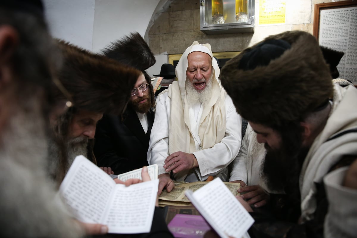 כך חוגגים את פורים בציון הרשב"י במירון