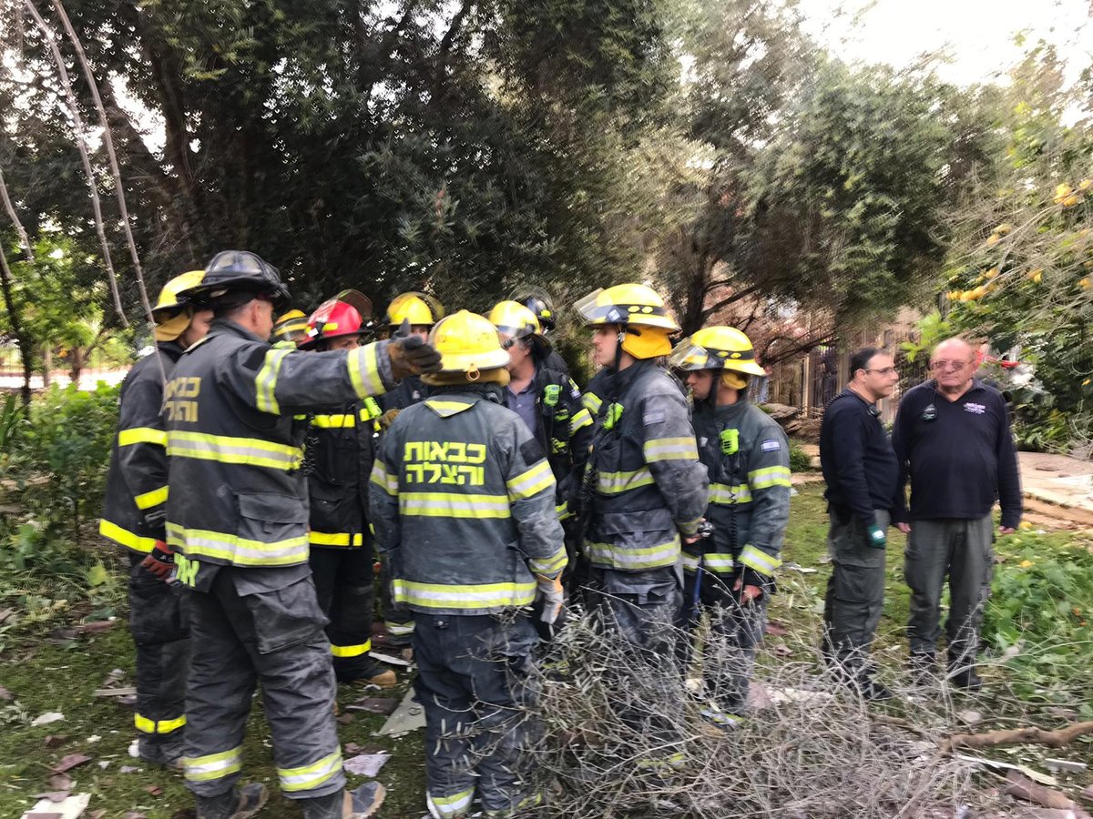 תיעוד: ההרס הרב בתוך הבית שספג פגיעת רקטה