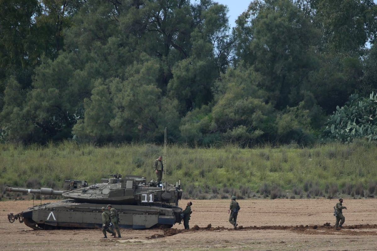 תיעוד: ההיערכות הצבאית בגבול הרצועה