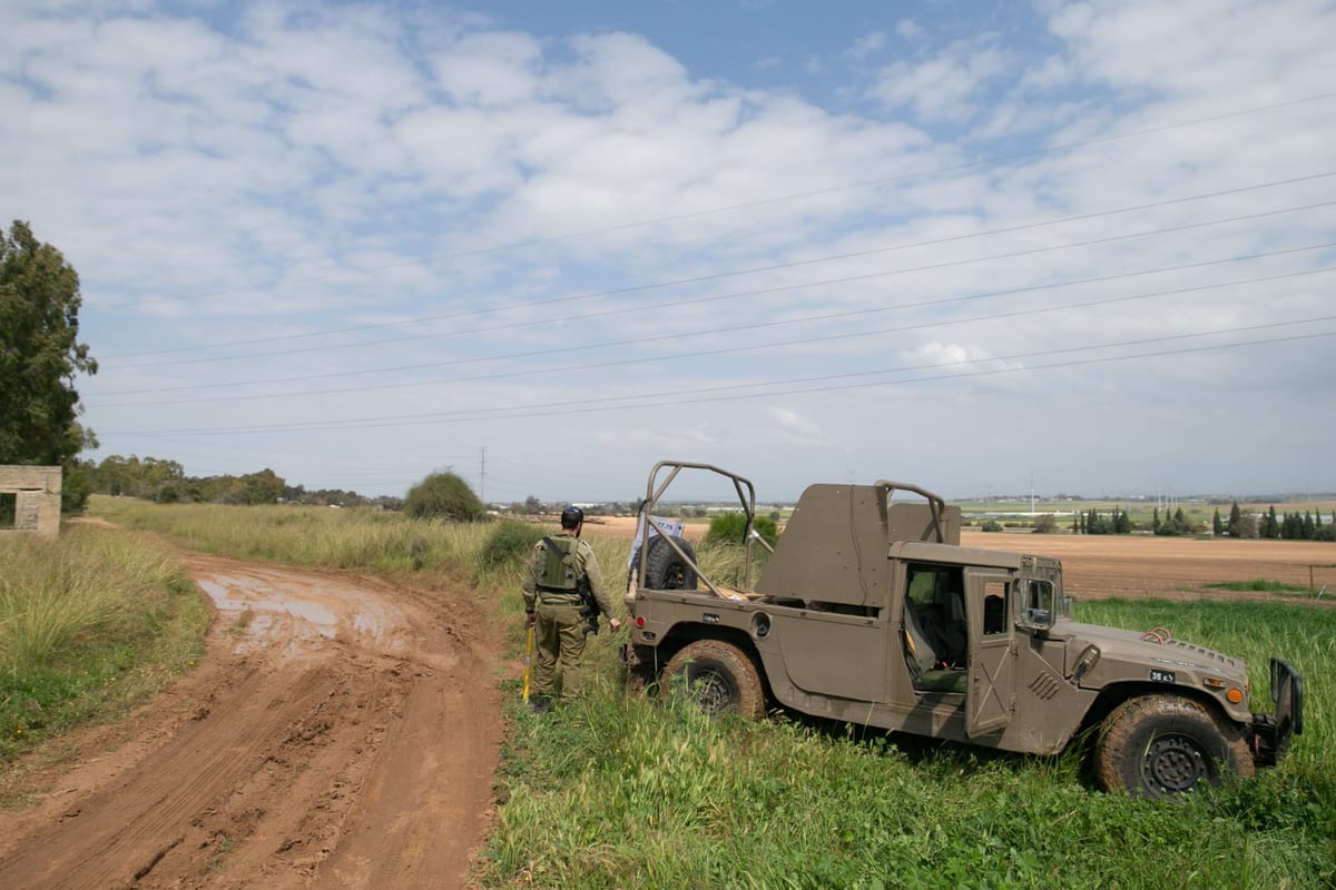 תיעוד: ההיערכות הצבאית בגבול הרצועה