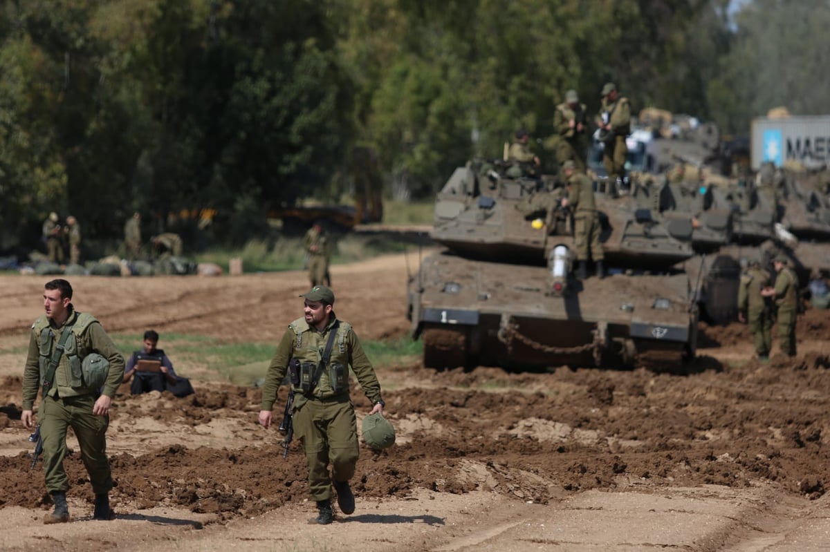 תיעוד: ההיערכות הצבאית בגבול הרצועה