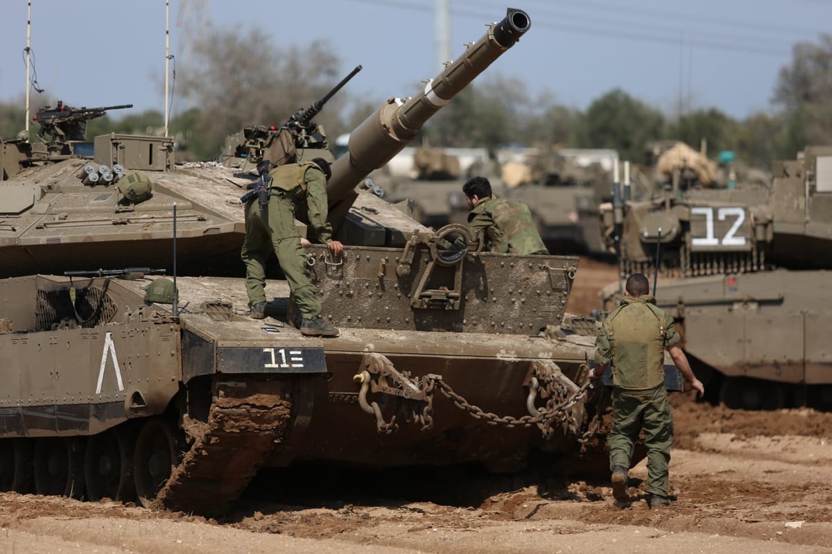 תיעוד: ההיערכות הצבאית בגבול הרצועה