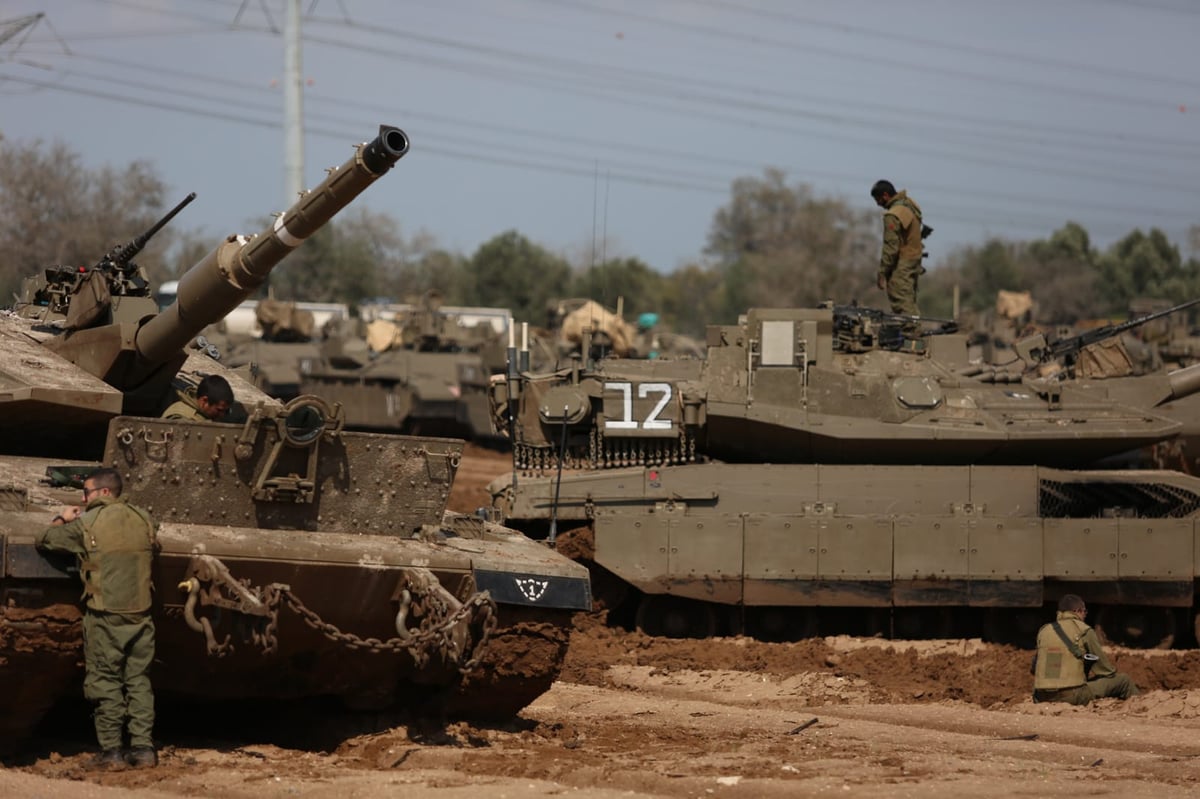 תיעוד: ההיערכות הצבאית בגבול הרצועה