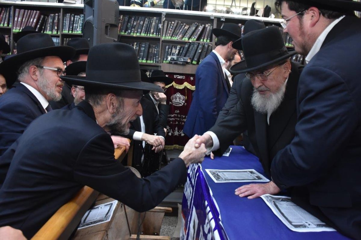 אחרי ההצלחה: שר התורה באמירת 'נשמת'