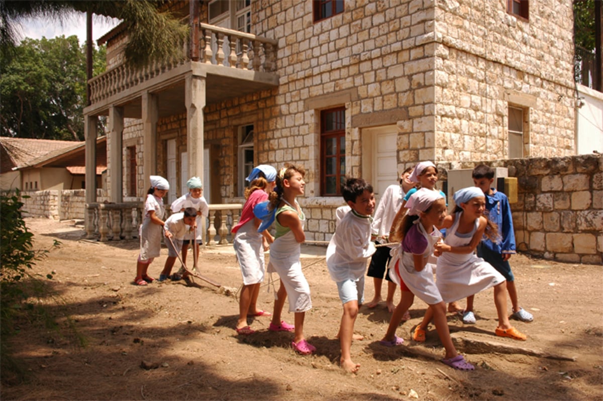 מתחם משחקים של פעם