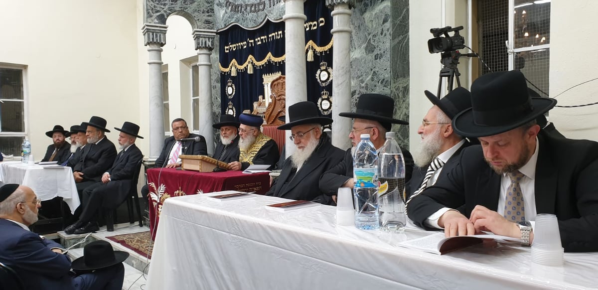 צפו בתיעוד: 'הקבלת פני רבו' לראשון לציון