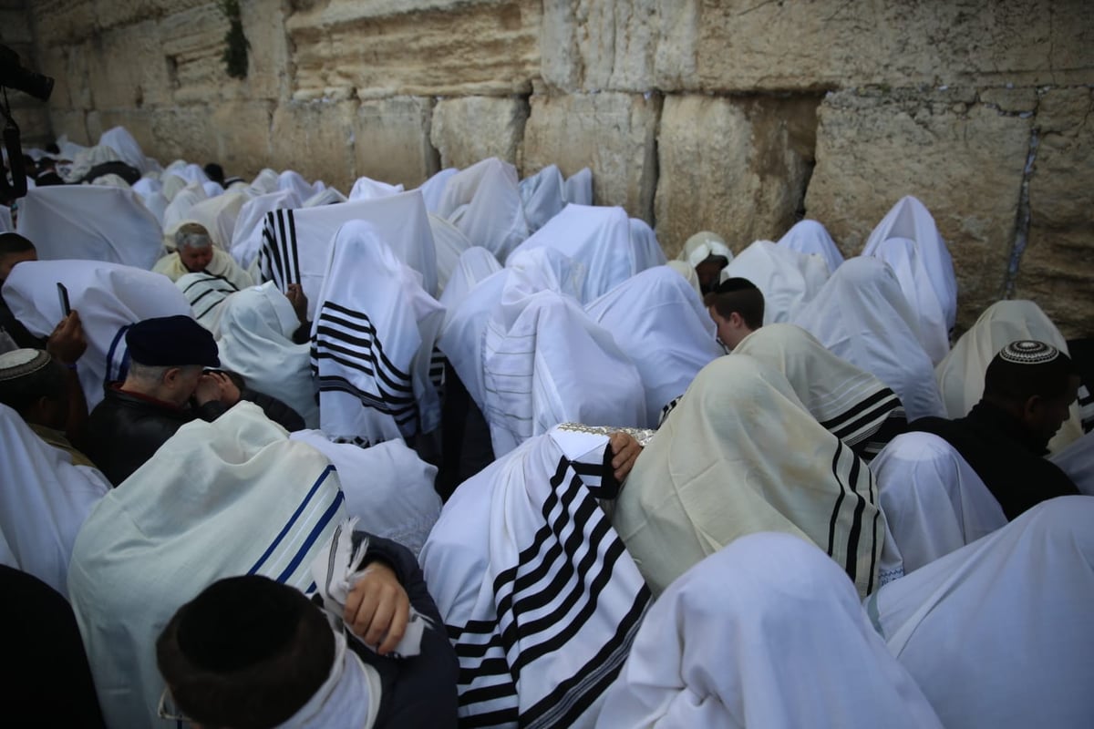 הברכה השנתית: צפו ב'ברכת כהנים' בכותל המערבי