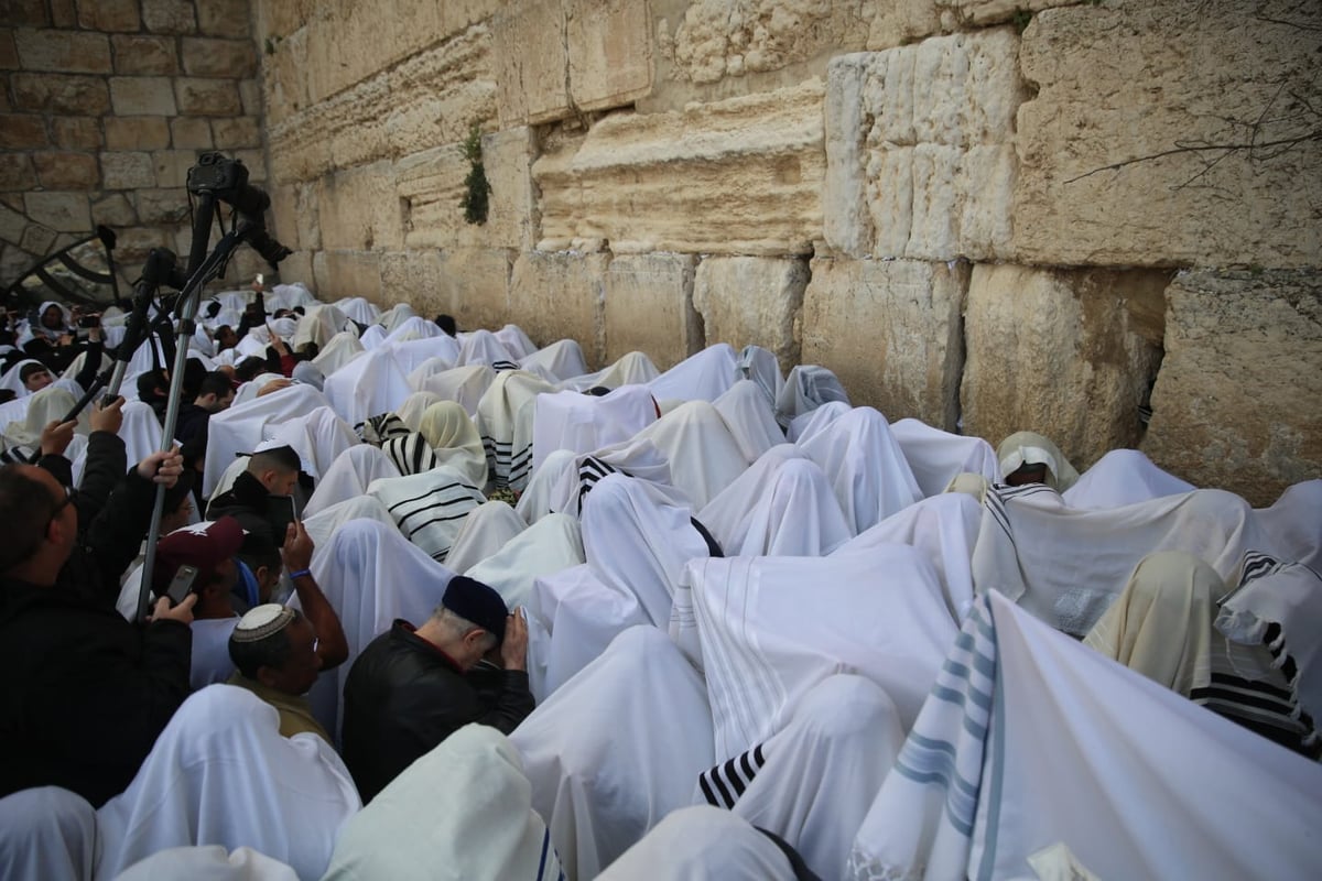 הברכה השנתית: צפו ב'ברכת כהנים' בכותל המערבי