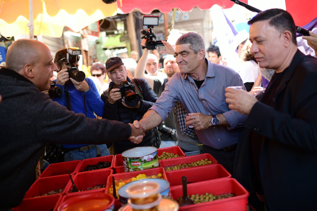 טל רוסו עם אבי גבאי