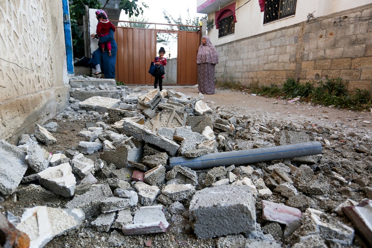 350 יעדי טרור, הרס רב: צפו בגלריה מרצועת עזה