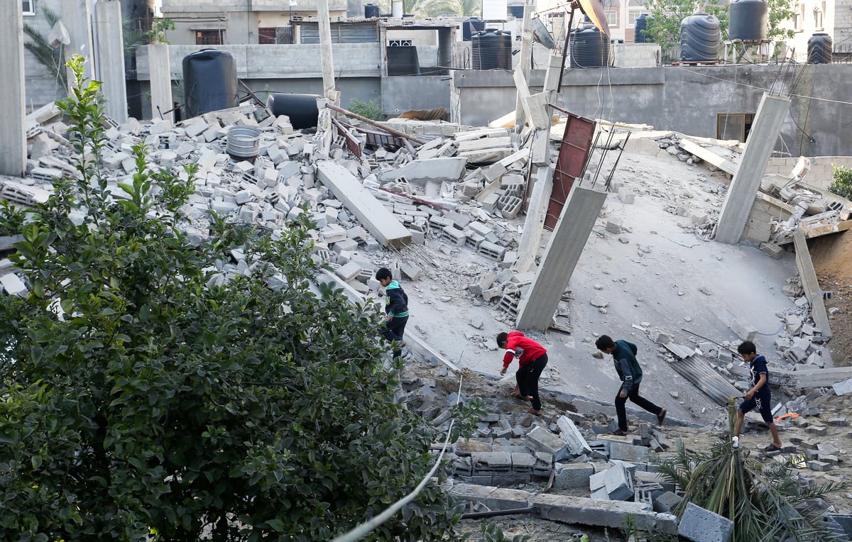 350 יעדי טרור, הרס רב: צפו בגלריה מרצועת עזה