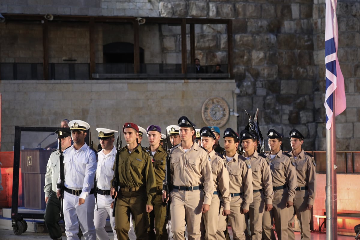 צפו בגלריה: עצרת הזיכרון בכותל המערבי