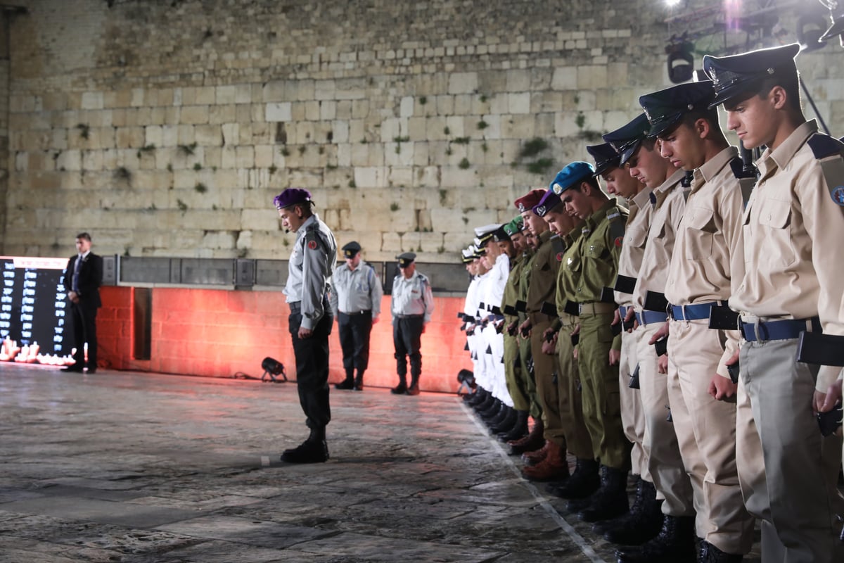 צפו בגלריה: עצרת הזיכרון בכותל המערבי