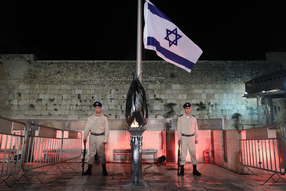 צפו בגלריה: עצרת הזיכרון בכותל המערבי