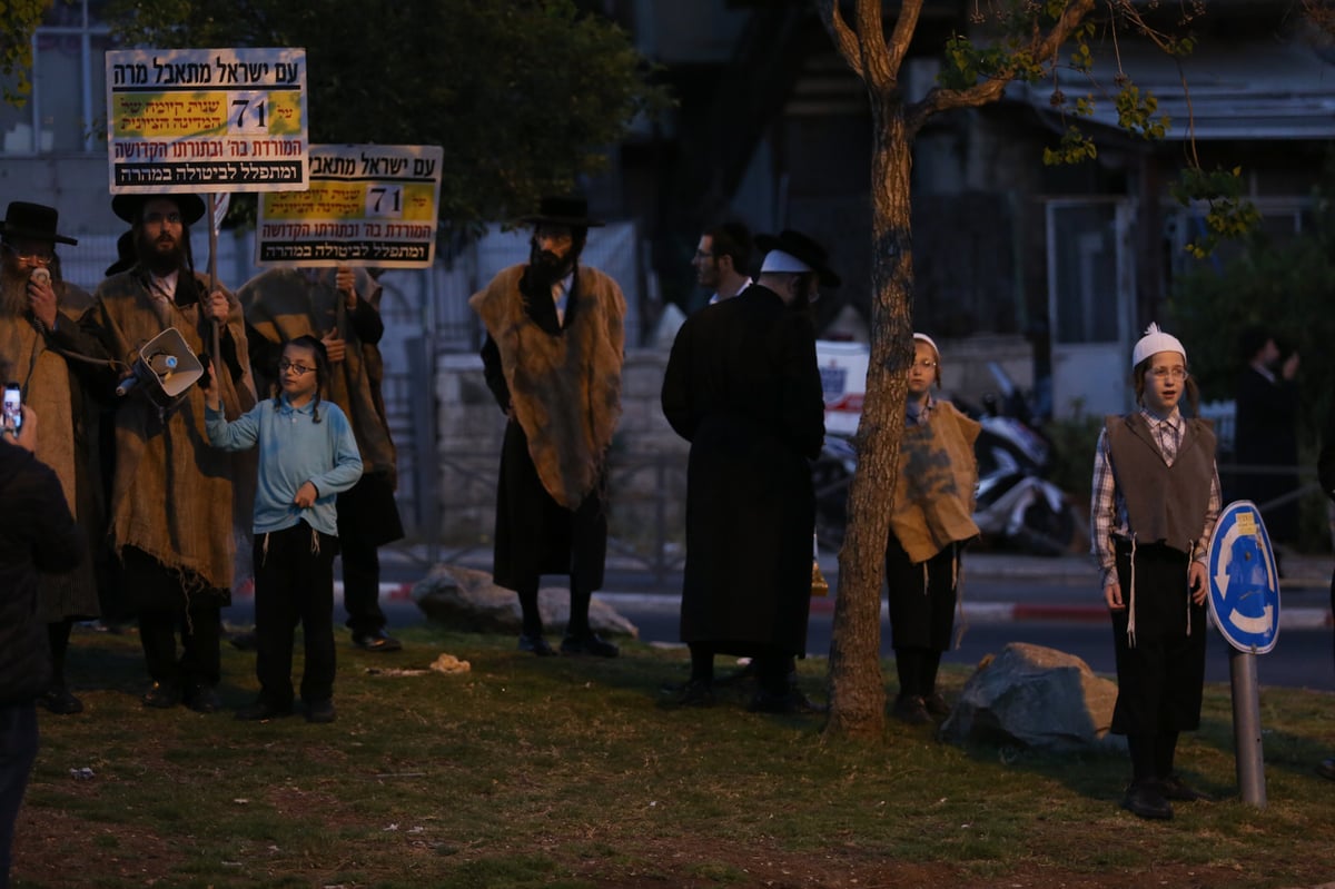 תיעוד: כך ילדי הקנאים פתחו את אירועי היום