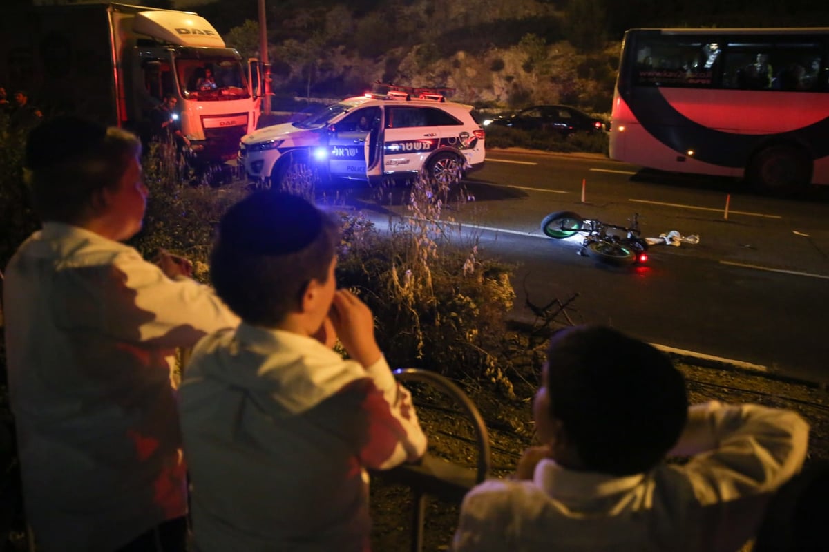 'פגע וברח'? רוכב אופניים נפצע קשה בתאונה