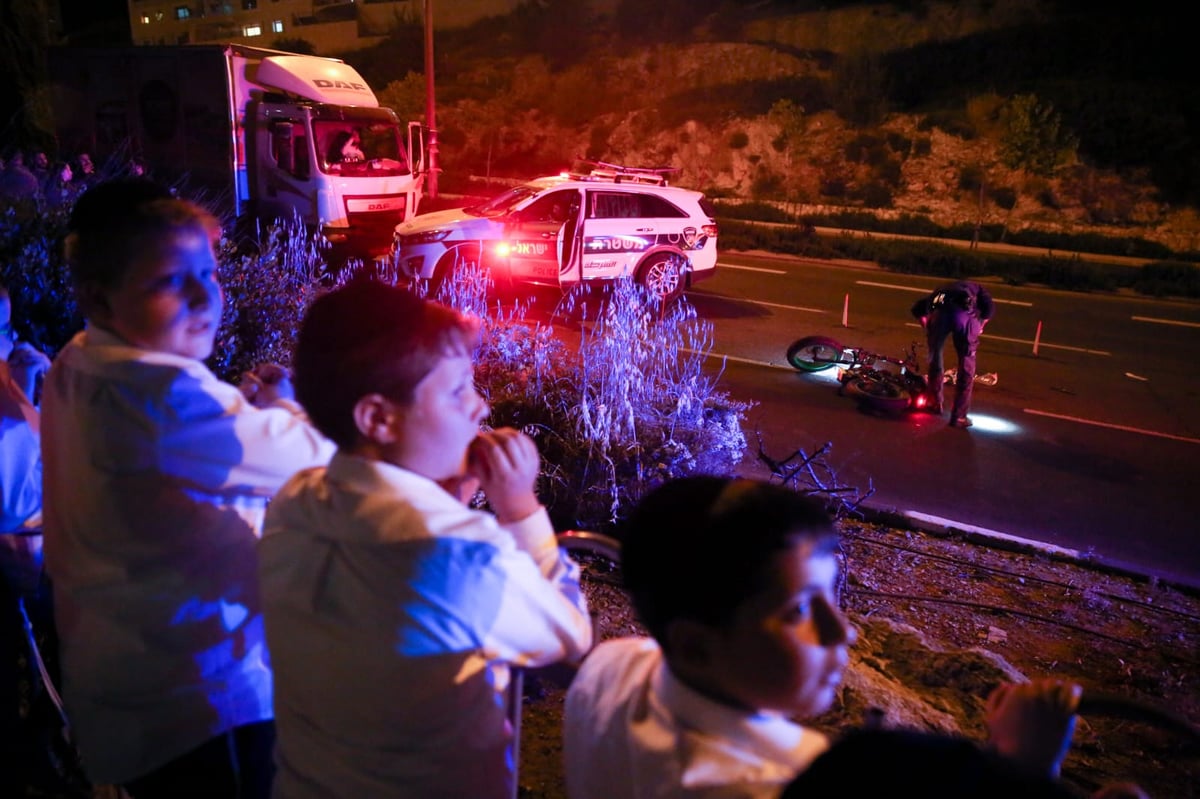 'פגע וברח'? רוכב אופניים נפצע קשה בתאונה