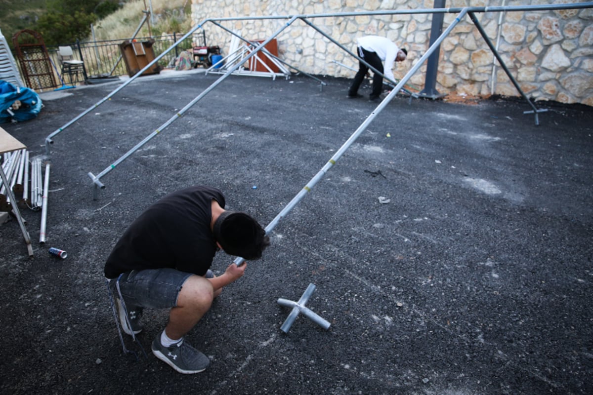 כך נערכים במירון להילולת הרשב"י בל"ג בעומר