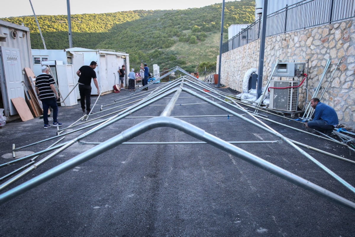 כך נערכים במירון להילולת הרשב"י בל"ג בעומר