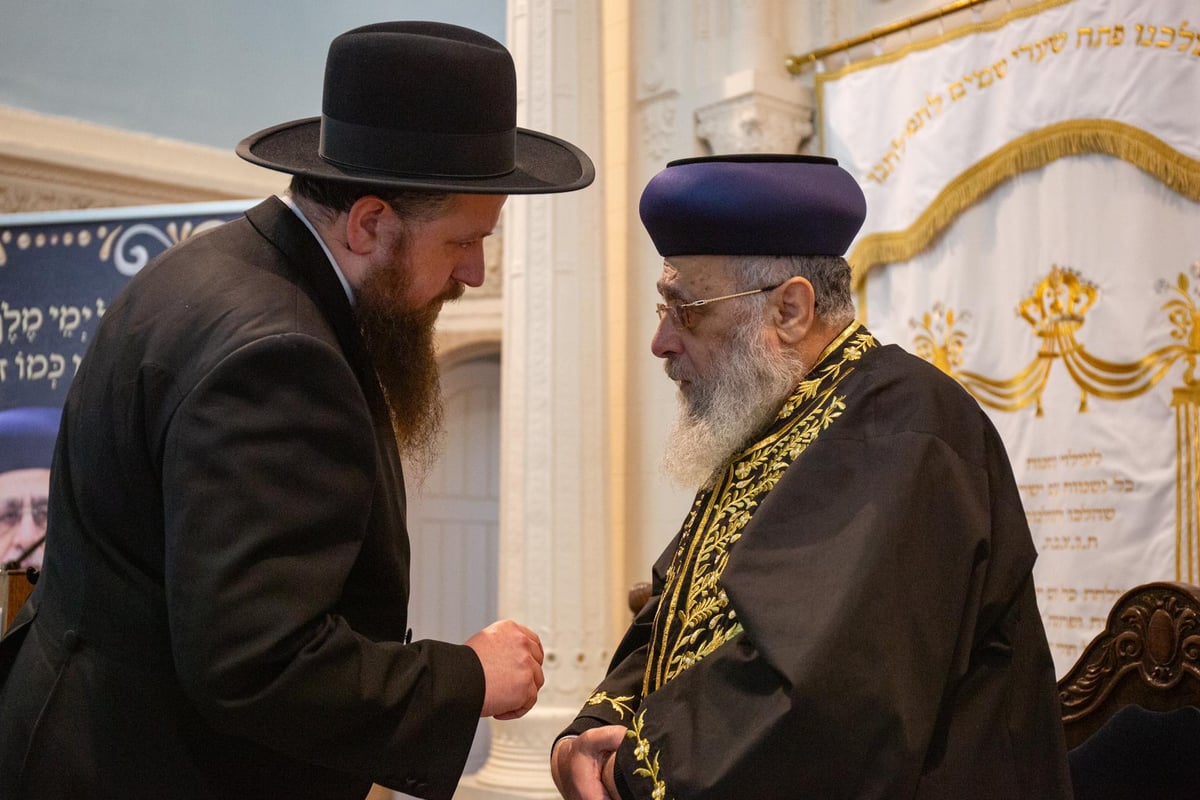 תיעוד: הראשון לציון חתם את ביקורו באנטוורפן