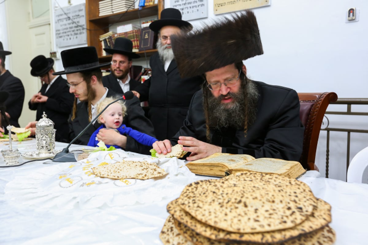 האדמו"ר מביטשקוב ערך טיש בעיר יפו • תיעוד