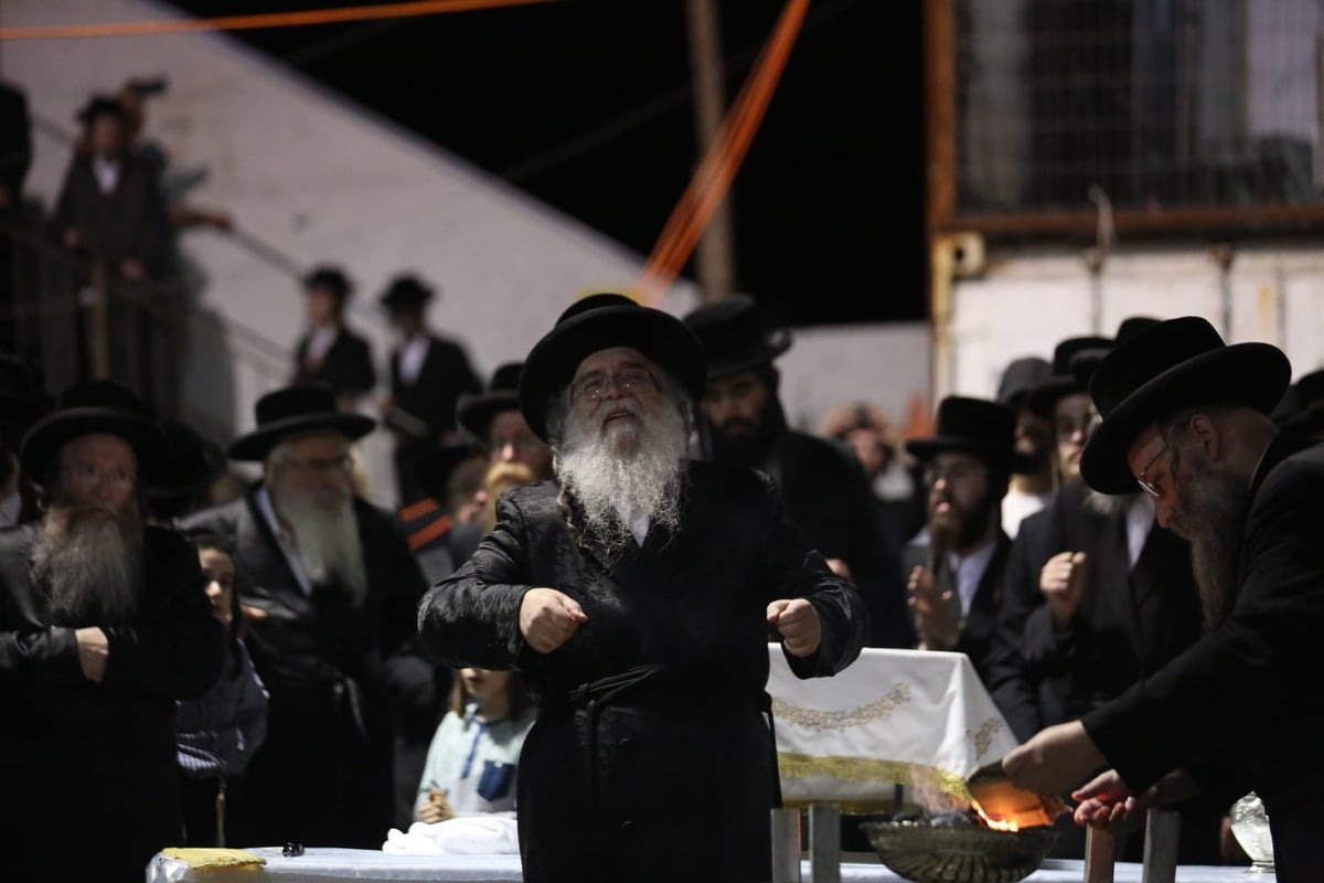 ערב ל"ג בעומר: האדמו"ר שכבר הדליק במירון