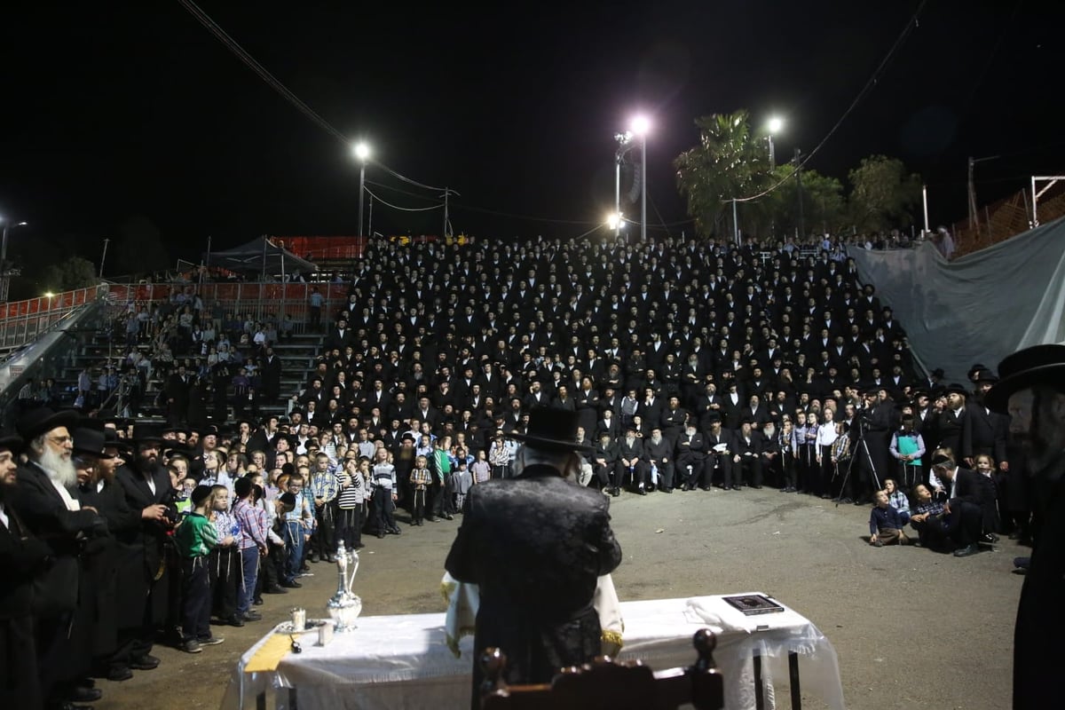 ערב ל"ג בעומר: האדמו"ר שכבר הדליק במירון