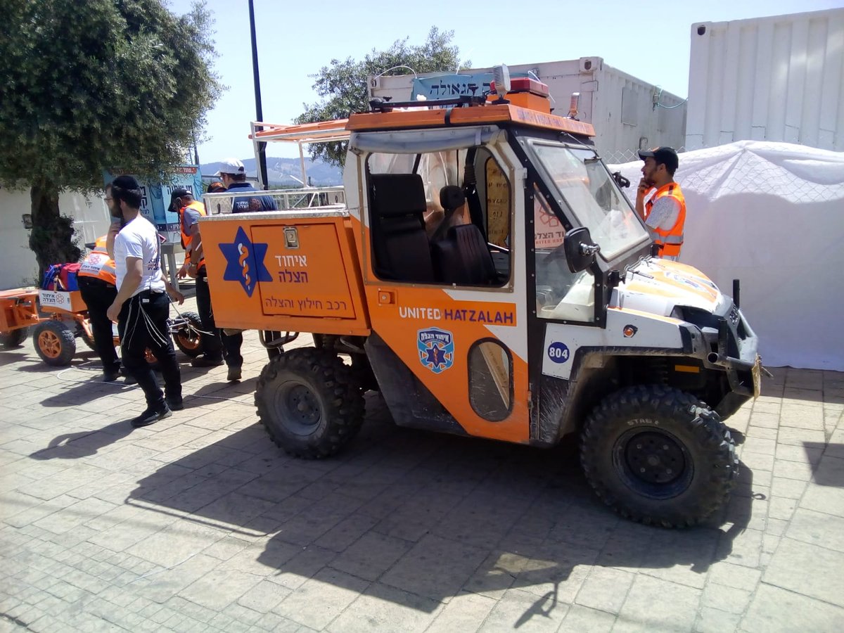 עשרות נפגעים פונו ממתחם ההדלקות במירון