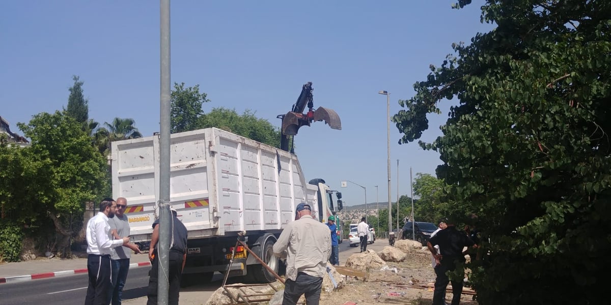 עשרות מדורות פורקו בירושלים - בגלל השרב