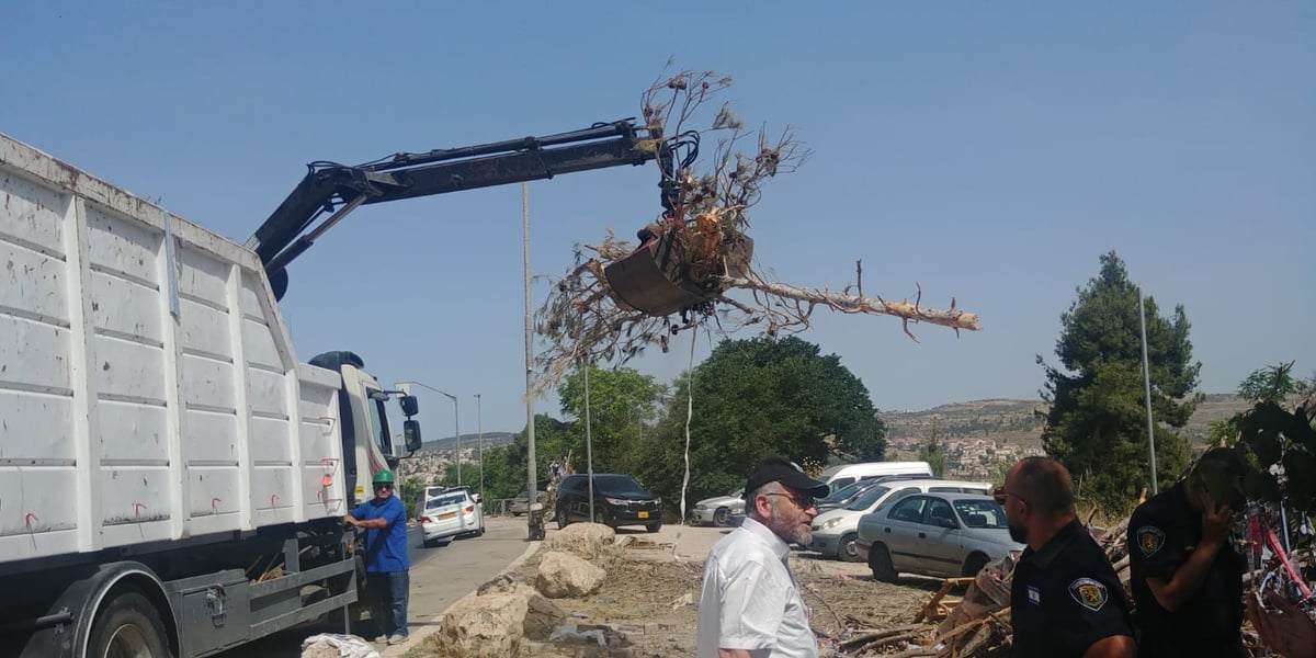 עשרות מדורות פורקו בירושלים - בגלל השרב