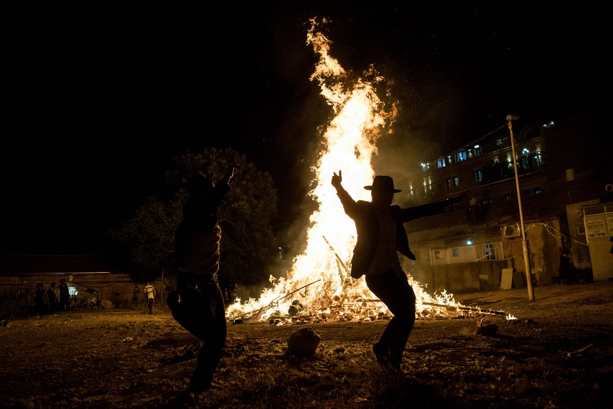 ל"ג בעומר: כך הדליקו מדורות במאה שערים