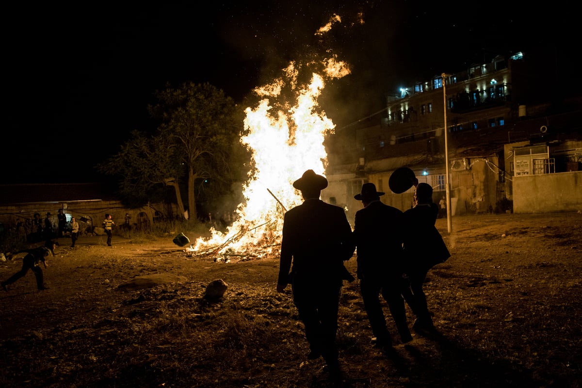 ל"ג בעומר: כך הדליקו מדורות במאה שערים