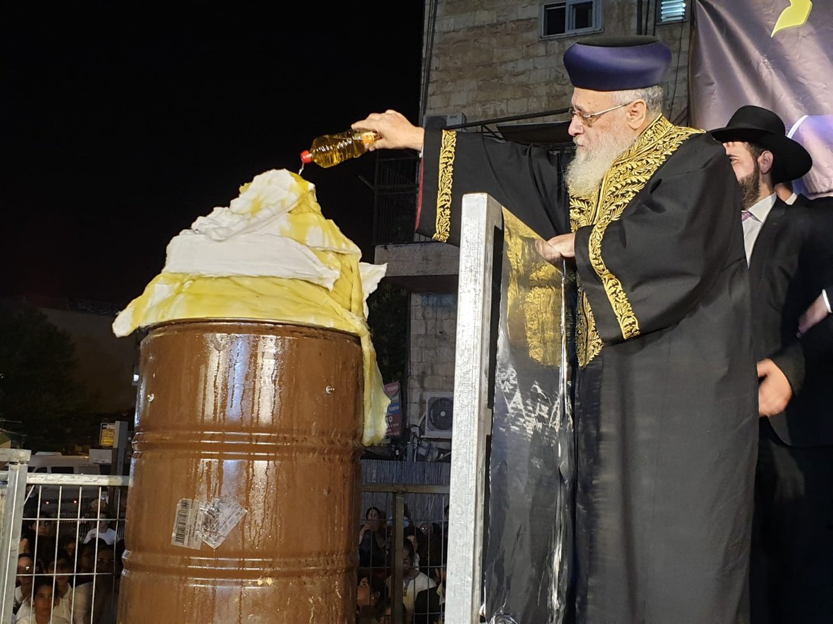 הראשון לציון הגר"י יוסף: הנסיעה למירון - ביטול תורה