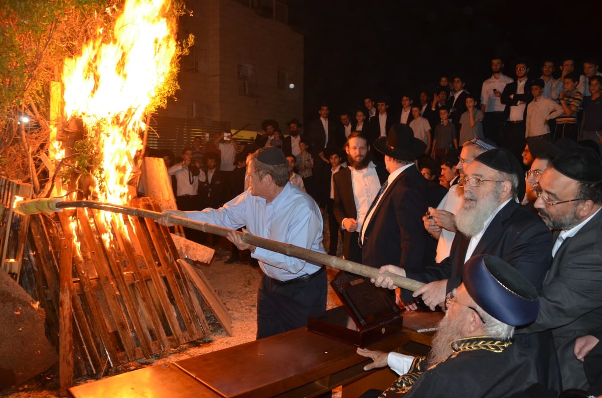 גלריה: ההדלקה של זקן הראשונים לציון