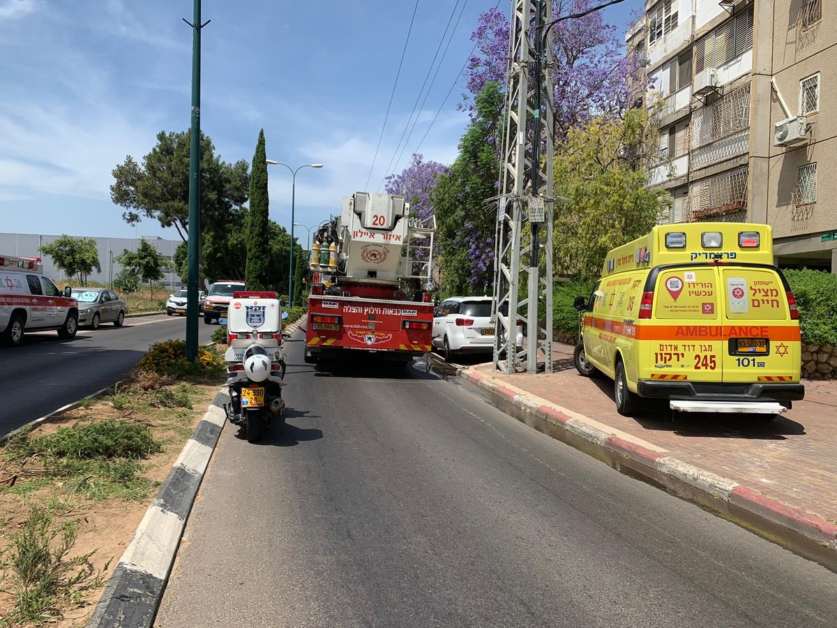 זירת השריפה