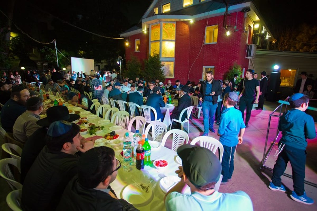 כך חגגו ל"ג בעומר במוסקבה • צפו בגלריה