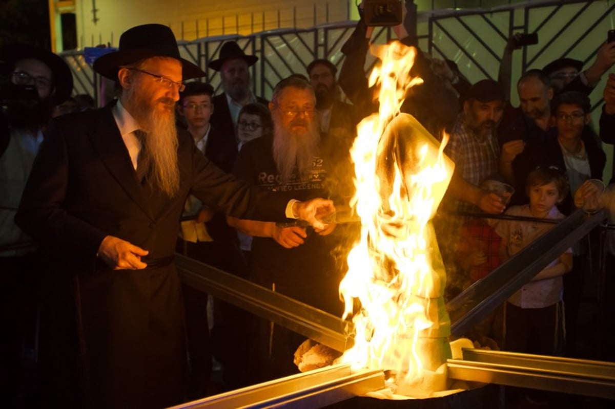 כך חגגו ל"ג בעומר במוסקבה • צפו בגלריה