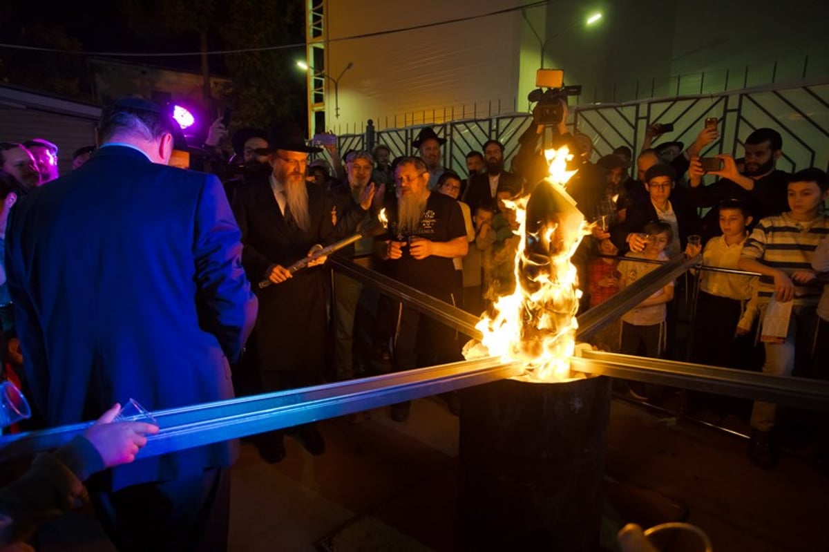 כך חגגו ל"ג בעומר במוסקבה • צפו בגלריה