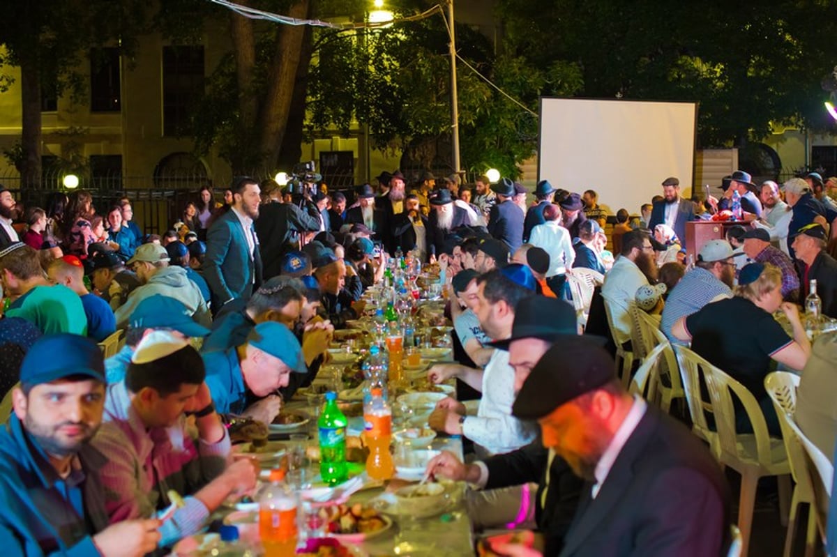 כך חגגו ל"ג בעומר במוסקבה • צפו בגלריה