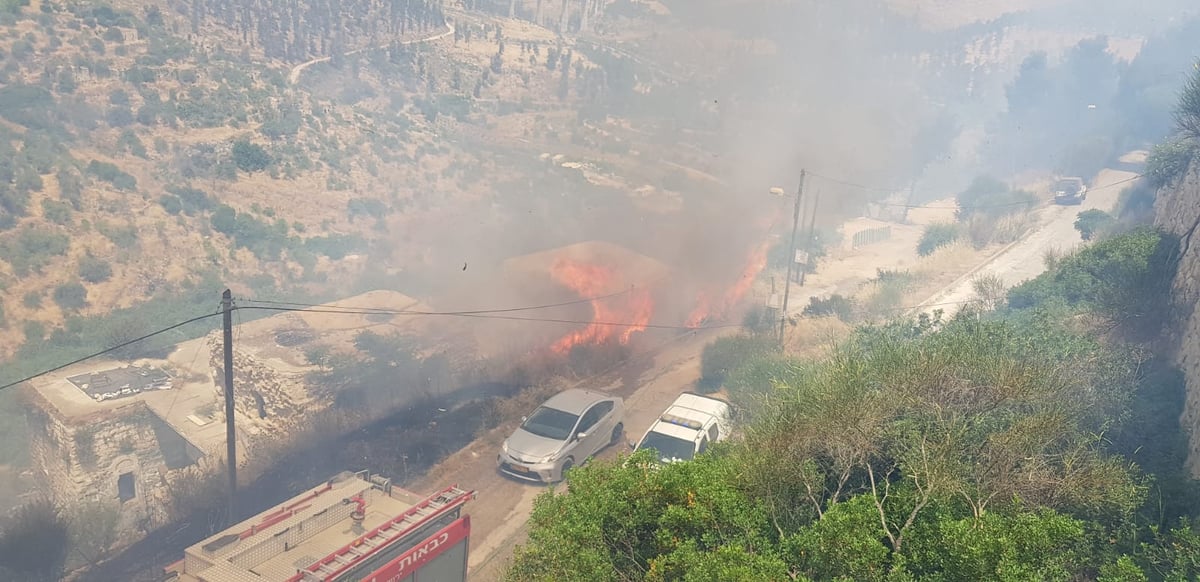 הושגה שליטה על האש בירושלים; התושבים שבו לבתיהם