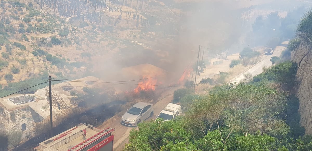 הושגה שליטה על האש בירושלים; התושבים שבו לבתיהם