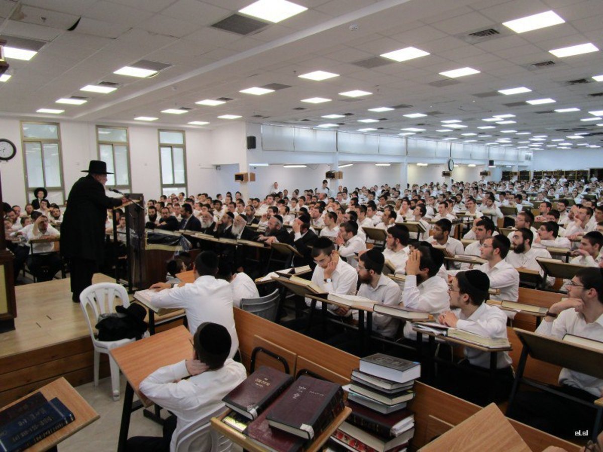 ראש הישיבה חיזק את תורה בתפארתה. צפו