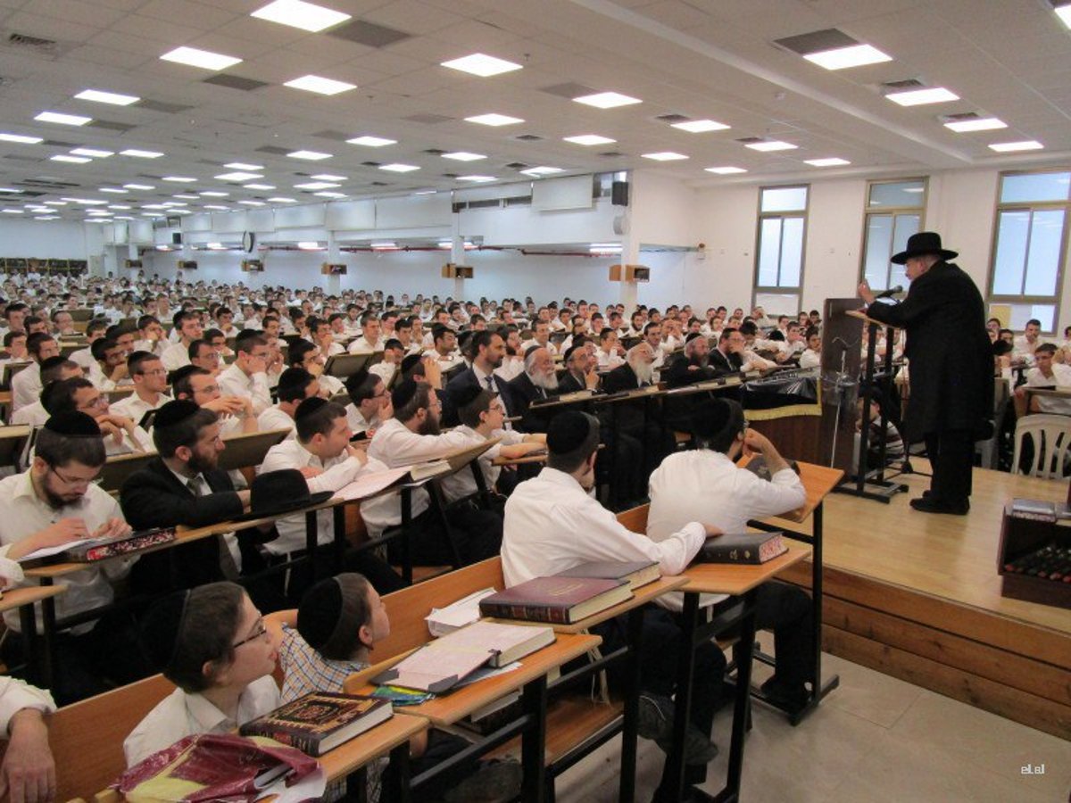 ראש הישיבה חיזק את תורה בתפארתה. צפו